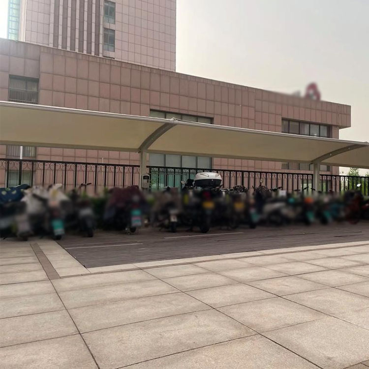 辽阳县膜结构电动车棚