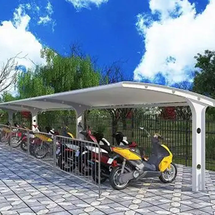 辽阳县膜结构电动车棚